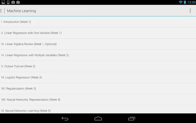 Coursera android App screenshot 1